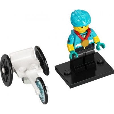 LEGO® Minifigures série 22 Le coureur en fauteuil roulant 2022